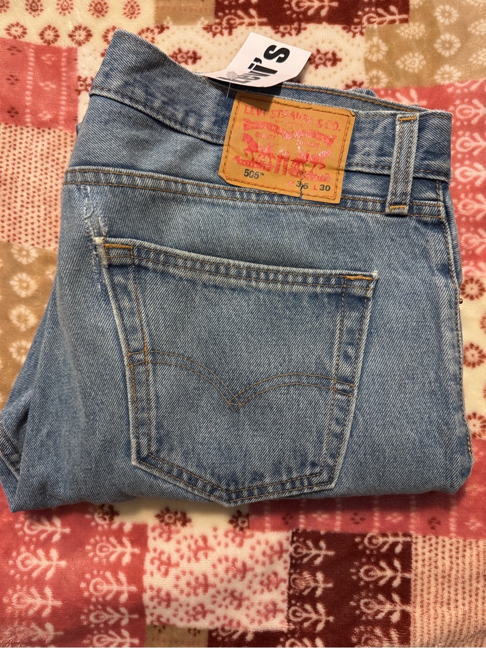 Levi's Light Blue Relaxed Fit Men's Jeans